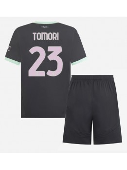 AC Milan Fikayo Tomori #23 Replika Tredje Kläder Barn 2024-25 Kortärmad (+ byxor)